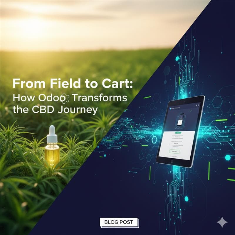 From Field to Cart: How Odoo Transforms the CBD Journey