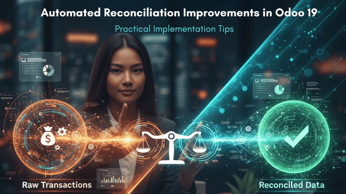 Automated reconciliation improvements in Odoo 19: practical implementation tips