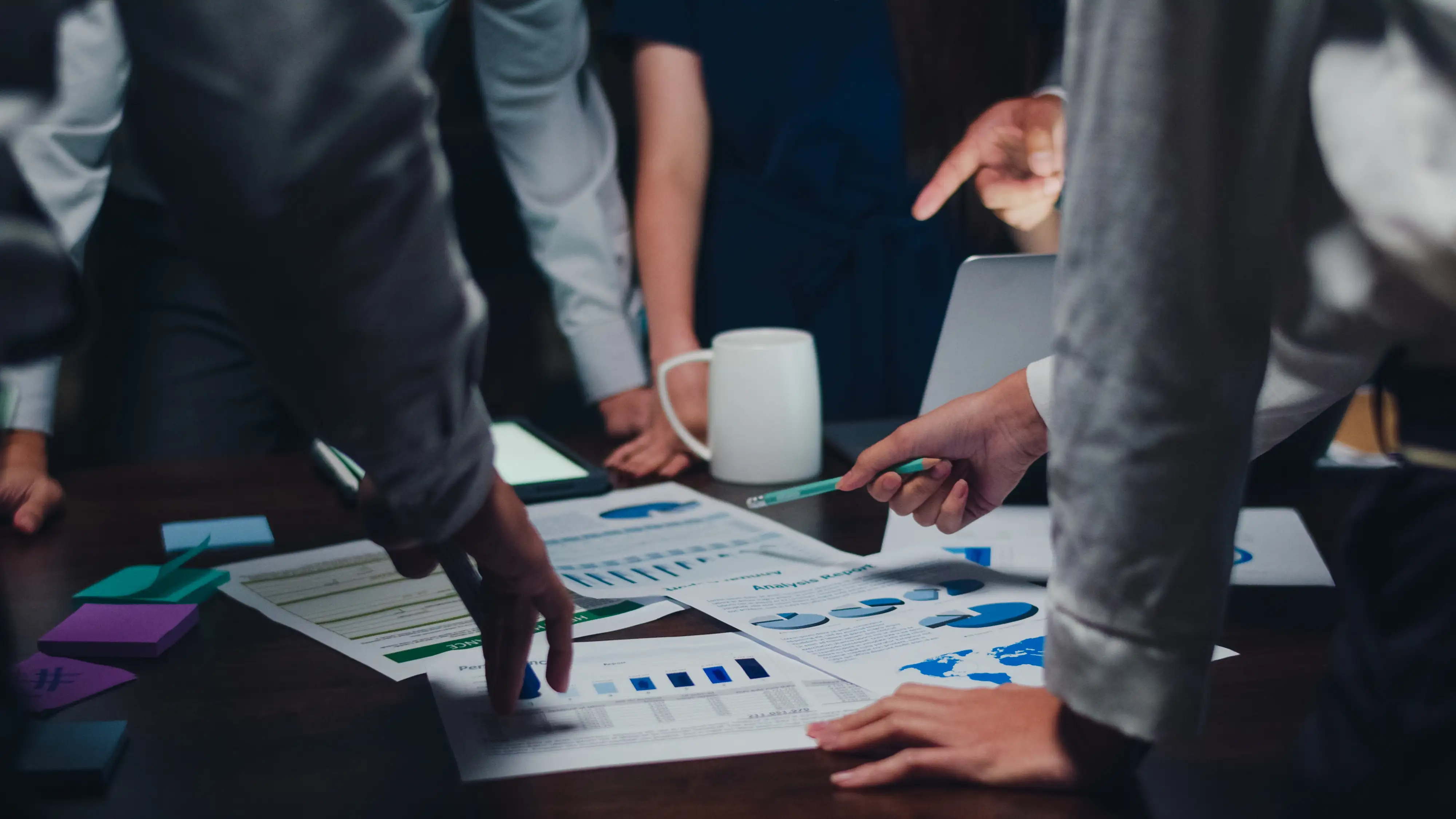 A team of certified ERP architects from Wispy Cloud Solutions providing expert guidance and support to a client.